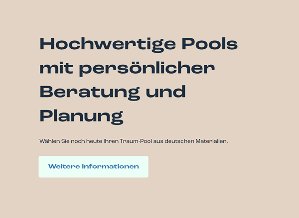 Pools für  Stuttgart, Korntal-Münchingen, Fellbach, Gerlingen, Ostfildern, Filderstadt, Esslingen (Neckar) und Leinfelden-Echterdingen, Ditzingen, Kornwestheim